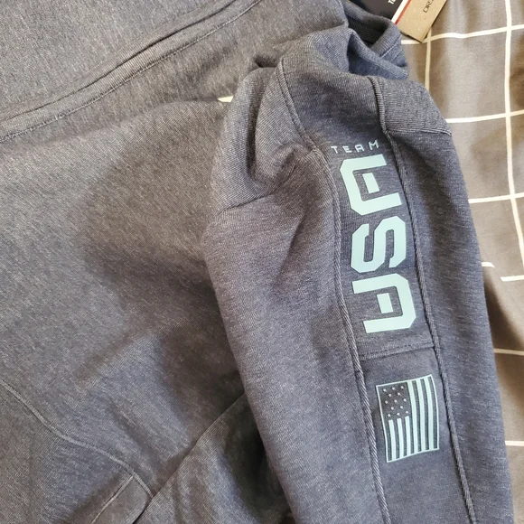 Nike dri fit yoga team usa fleece crew - Picture 7 of 9